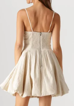 COPENHAGEN MUSE mini jurk brinda dress beige Outlet