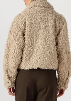 COPENHAGEN MUSE teddy jas cmcurly-jacket beige