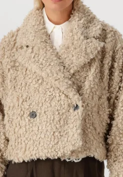 COPENHAGEN MUSE teddy jas cmcurly-jacket beige