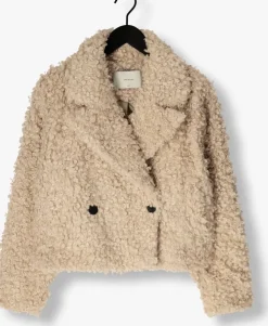 COPENHAGEN MUSE teddy jas cmcurly-jacket beige