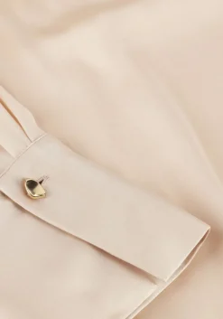 DANTE6 blouses estela silk mixed top beige Clearance