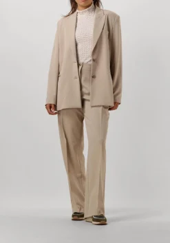 DANTE6 trui zane structured layering top beige Best