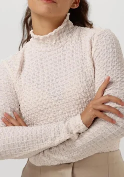 DANTE6 trui zane structured layering top beige Best