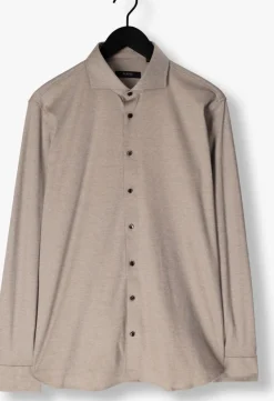 DESOTO LUXURY klassiek overhemd luxury hai 1/1 beige Hot