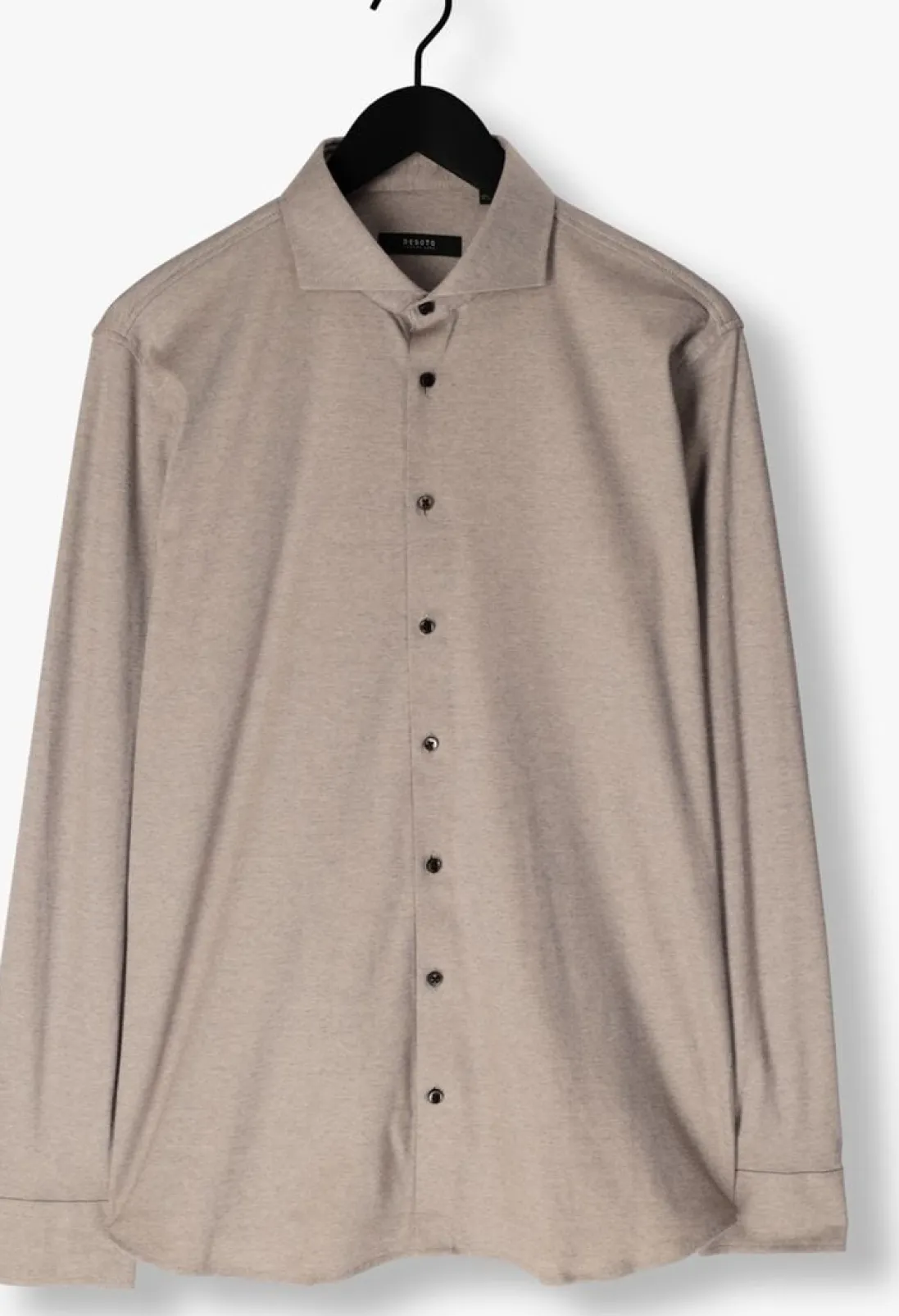 DESOTO LUXURY klassiek overhemd luxury hai 1/1 beige Hot