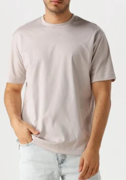 DESOTO LUXURY t-shirt luxury two ply t-shirt 1/2 beige Online