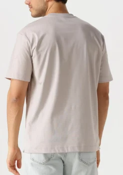 DESOTO LUXURY t-shirt luxury two ply t-shirt 1/2 beige Online