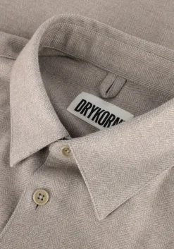 DRYKORN casual overhemd ramis beige Hot