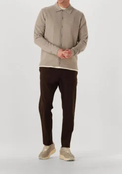 FILLING PIECES trui knit dress shirt beige Hot