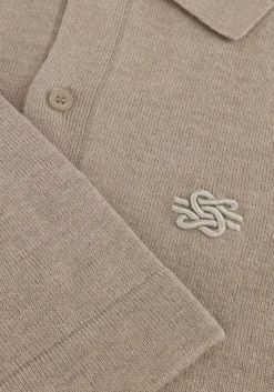 FILLING PIECES trui knit dress shirt beige Hot