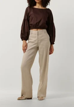 FIVEUNITS wijde broek dena beige Outlet