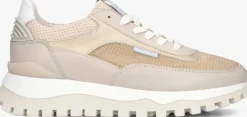 FLORIS VAN BOMMEL lage sneakers sfw-10100 grommi beige Outlet