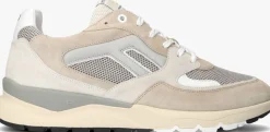 FLORIS VAN BOMMEL lage sneakers sfm-10154 de treener beige Clearance