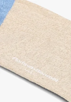 FLORIS VAN BOMMEL sokken sporti beige Clearance