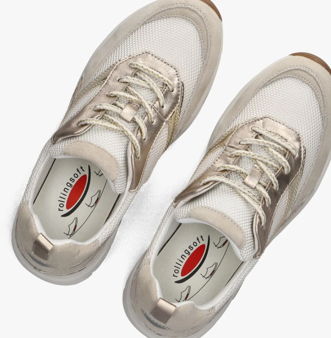 GABOR lage sneakers 935 rollingsoft beige Outlet