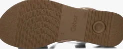 GABOR platte sandalen 746 beige Clearance
