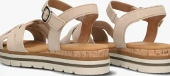 GABOR platte sandalen 083.3 beige Discount