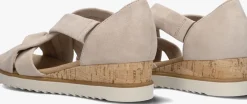 GABOR sandalen met hak 782 beige New