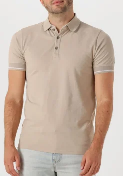 GENTI polo polo 3 button ss j2001-1212 beige Clearance