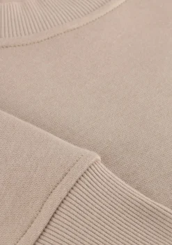 GENTI trui basic logo sweater beige Online