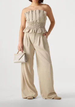 GESTUZ pantalon gzdecy pants beige New