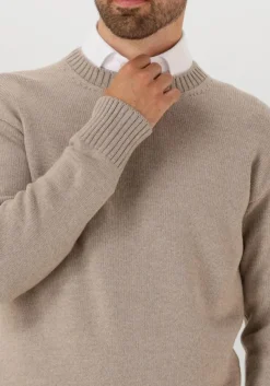 GRAN SASSO trui crew l slv relaxed fit beige New