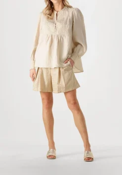 GREEK ARCHAIC KORI blouses 440645 beige Clearance