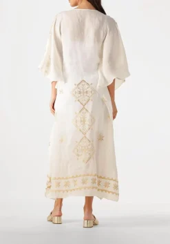 GREEK ARCHAIC KORI maxi jurk 430511 beige Best