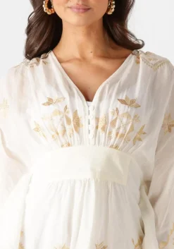 GREEK ARCHAIC KORI maxi jurk 430511 beige Best