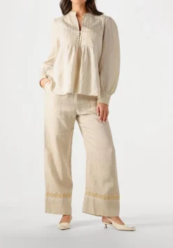 GREEK ARCHAIC KORI wijde broek 210624 beige Online