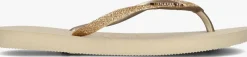 HAVAIANAS teenslippers slim glitter ii beige Online