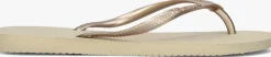 HAVAIANAS teenslippers slim dames beige Outlet