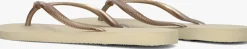 HAVAIANAS teenslippers slim dames beige Outlet