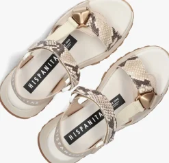 HISPANITAS platte sandalen chv253896 beige Outlet