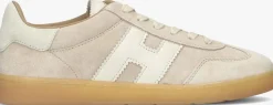 HOGAN lage sneakers cool allacciato h beige