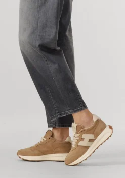 HOGAN lage sneakers h641 allacciato h patch beige Sale