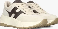HOGAN lage sneakers h669 allacciato h beige Sale