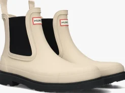 HUNTER regenlaarzen womens original chelsea beige Discount
