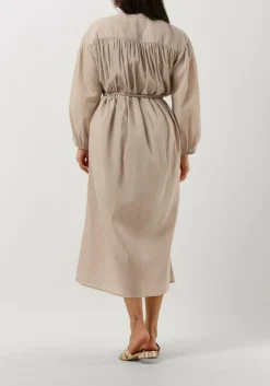 IBANA midi jurk donte beige New