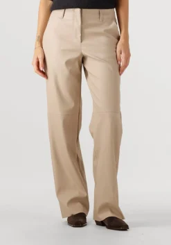 KNIT-TED wijde broek naomi pant beige Discount