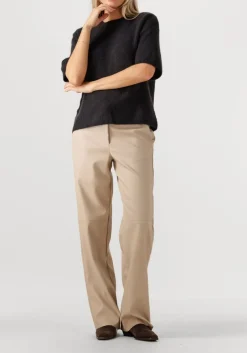KNIT-TED wijde broek naomi pant beige Discount