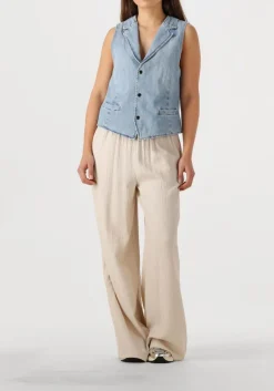 KNIT-TED wijde broek jalou beige Sale