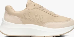 LAUREN RALPH LAUREN lage sneakers franky beige Online