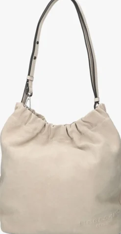 LIEBESKIND schoudertas ruffle hobo m beige