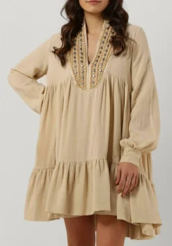 MES DEMOISELLES mini jurk dress noma beige Best
