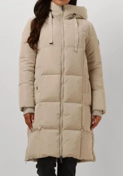 MOS MOSH gewatteerde jas nova square down coat beige Online