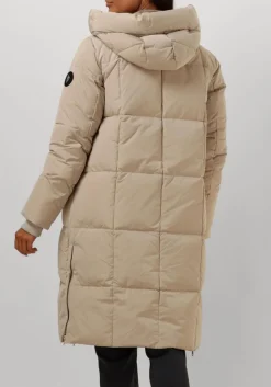 MOS MOSH gewatteerde jas nova square down coat beige Online