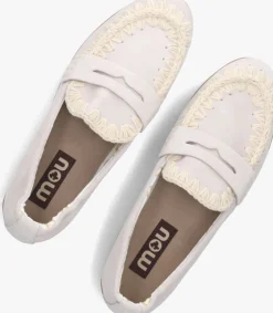 MOU loafers bellerina closed toe beige Clearance