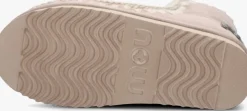 MOU vachtlaarzen eskimo 18 glitter logo beige Best