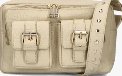 NÚNOO núnoo schoudertas ellie buckle new zealand beige Discount